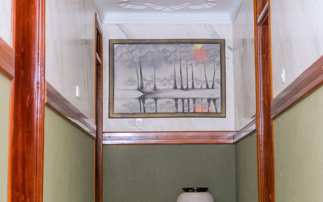 Beautiful woman hotel