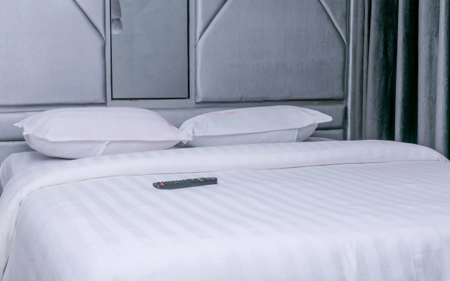 Beautiful woman hotel