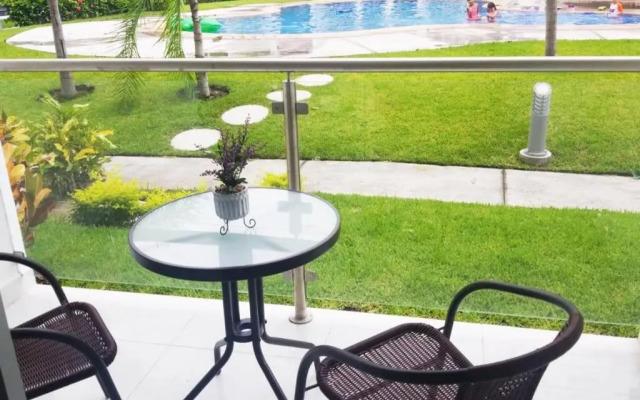 ¡NUEVO! Hermoso departamento con alberca.