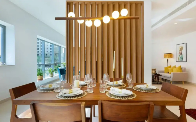 Maison Privee - Stunning 3-Floor Villa w/ Kids Room and Rooftop Terrace over Dubai Marina