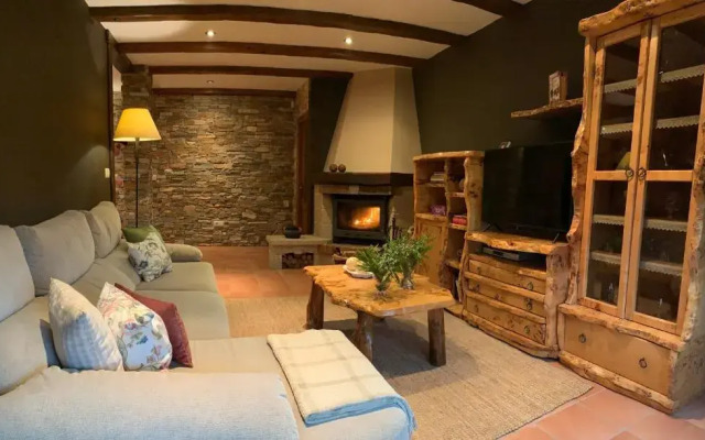 Chalet Rural 400 m playa piscina barbacoa chimenea