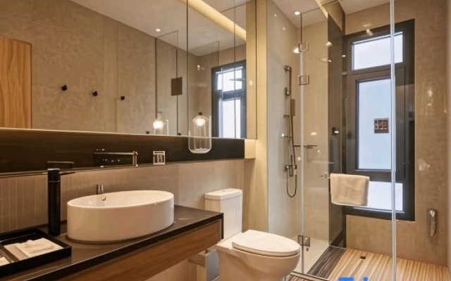 Yulong Riverside Mountain Retreat Yangshuo – Bathroom – Guilin