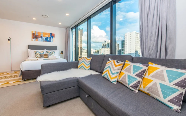 Ehome - Brand New Air Con-Amazing Skytower View On The Bed – Guest Rooms – Auckland