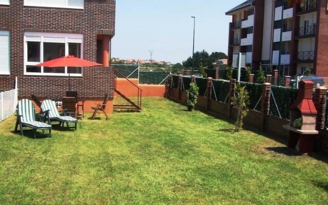 El Mirador de Suances Jardin y Barbacoa