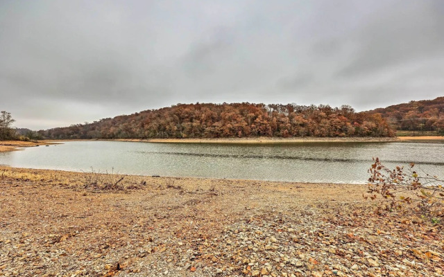 Lakefront Rogers Getaway w/ Hot Tub & Deck!