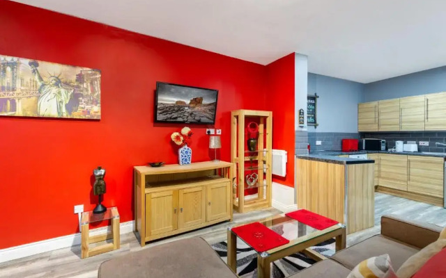 Stockton Town Centre Spacious Apartment free parking and wifi