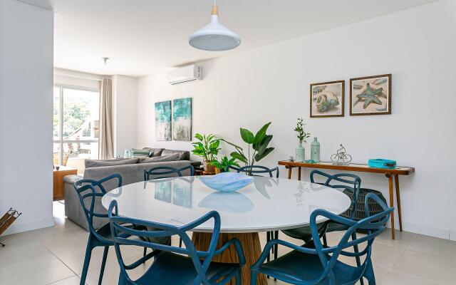 Apto C/churraq a 400m da Praia nos Ingleses Mdr102