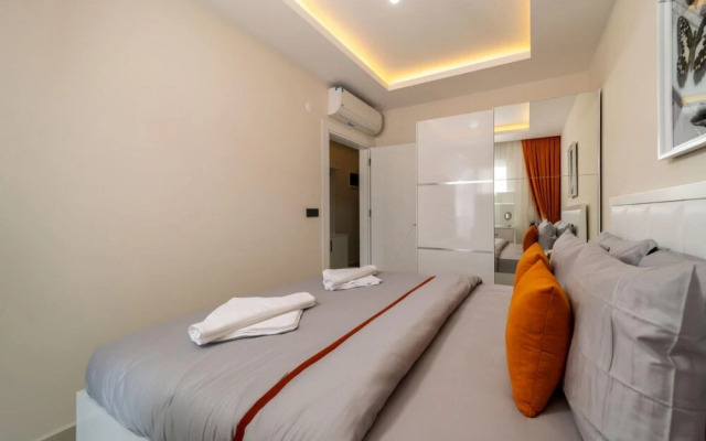 Pleasant Flat Near Beach With Balcony in Alanya