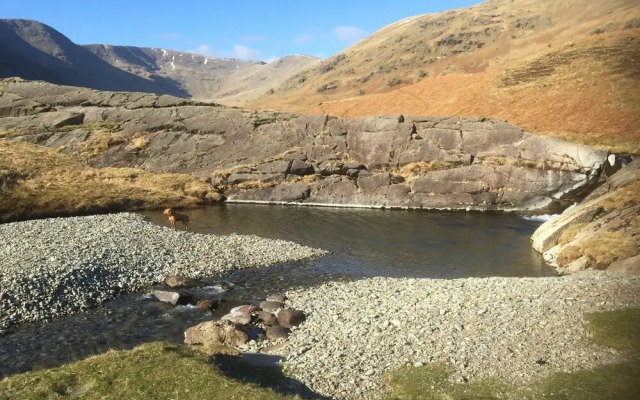 Traditional Shepherd's hut in the Lake District