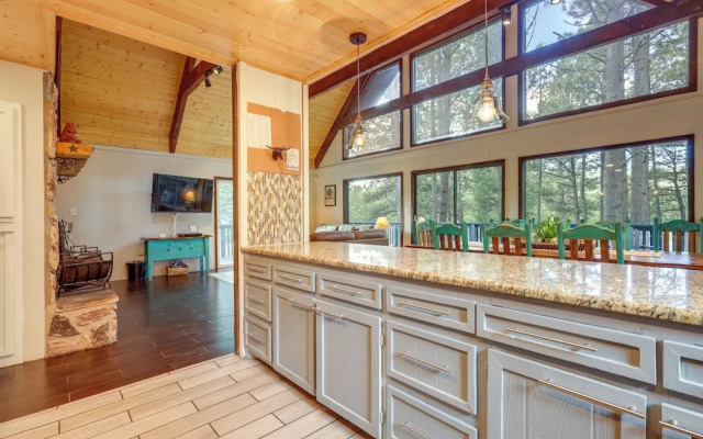 Deluxe A-frame Home w/ Game Room & Deck!