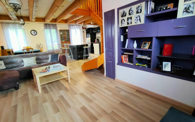 Duplex maison de village, plages, LESCLESDENICOLE