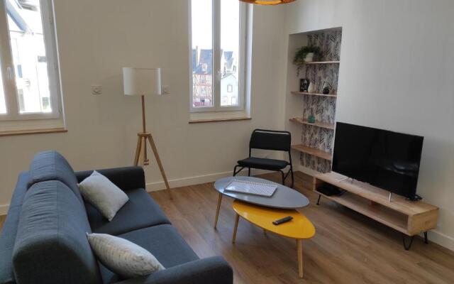 duplex appartement 70m2 atypique au cœur du Mans