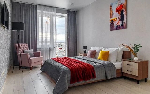 Апартаменты Апельсин на улице А. Покрышкина, д. 25А, корп.1