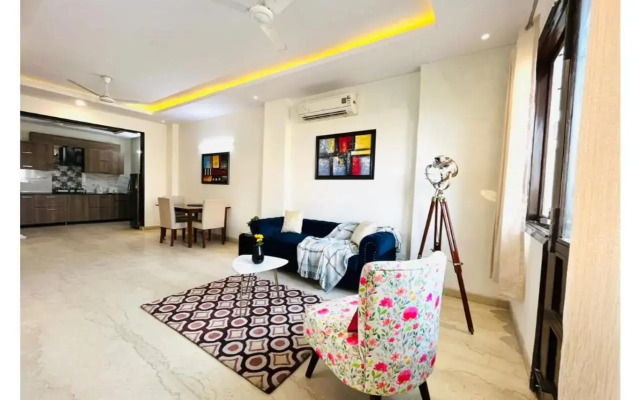 Bluo 1Bhk Defence Colony Mkt - Balcony, Parking
