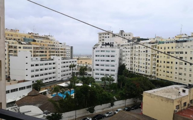 Apartment With 2 Bedrooms in Tangier, With Wonderful sea View and Balcony