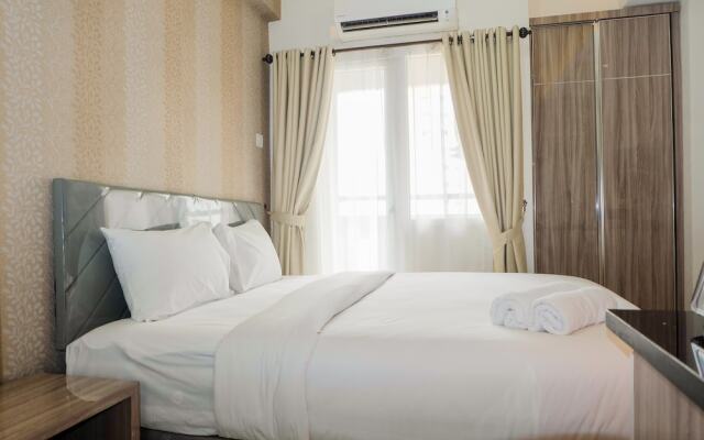 Comfortable Fully Furnished Studio Green Pramuka City Apartment