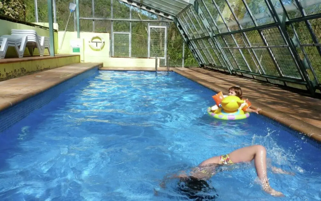 Quaint Holiday Home in Riudaura With Shared Pool