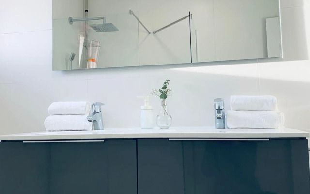 Apartamento con piscina en el centro de Sanxenxo