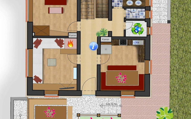 Apart Central – Premium Mountain & Garden