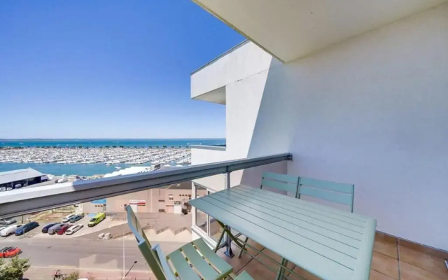 Appartement du port d'Arcachon avec piscine