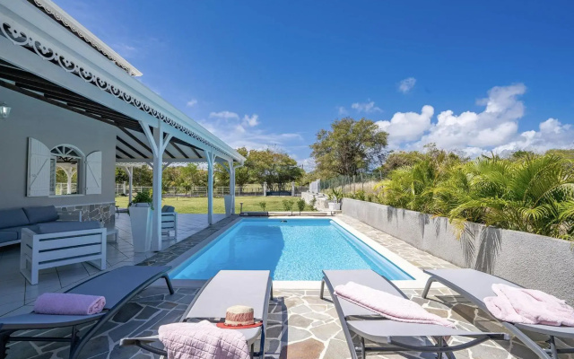 Villa Eldorado, 4ch, piscine, calme, proche plages