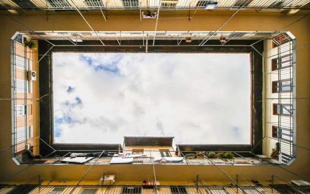 Nefelejcs near the Keleti railway station