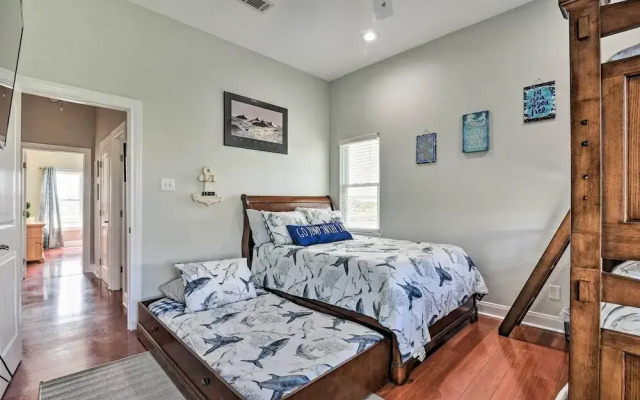 Secluded Seabrook Waterfront Home w/ Patio!