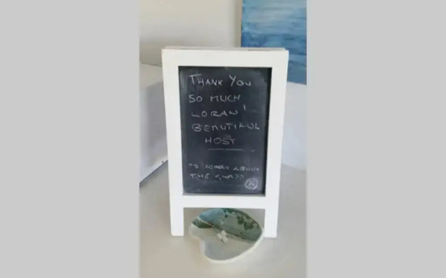 Sapphire Beach Pet Friendly Beach 5 minute walk