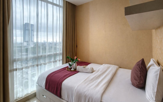 Neat 2Br For 3 Pax At Tamansari Papilio Apartment