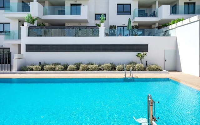 New building with sea view