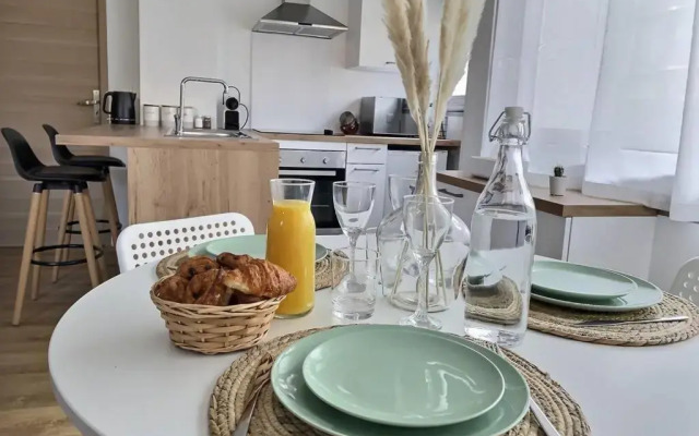 Appartement lumineux proche centre ville 2-4 pers