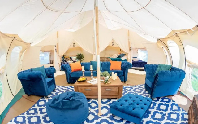8-bed Lotus Belle Mahal Tent in The Wye Valley