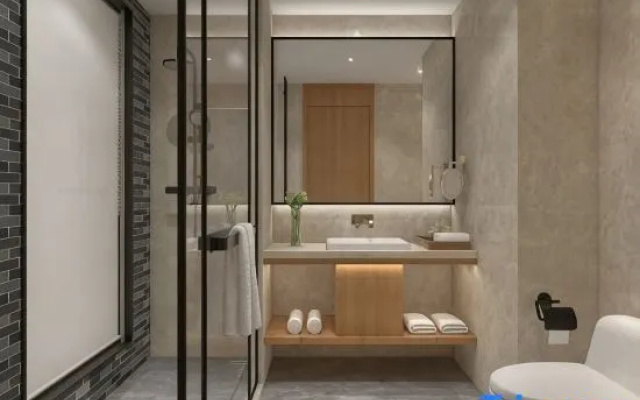 Shangyi Hotel (Shangrao Moon Bay Auto City) – Bathroom – Shangrao