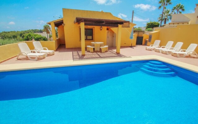 Devesa - sea view villa with private pool in Moraira