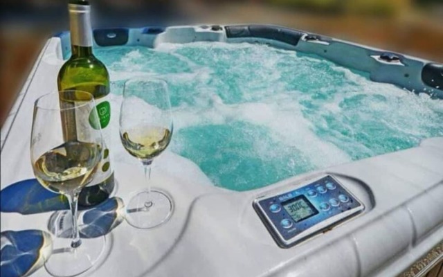 Villa with Sea Views, Hot Tub, & Roof Terrace