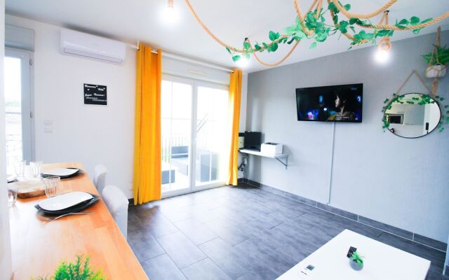 Centre CARCASSONNE,sans vis à vis,Terrasse,Piscine