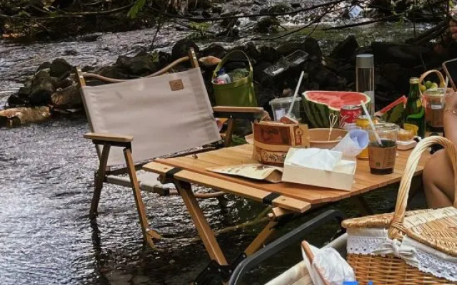 QingS・Backcountry Stream - tracing Holiday Homestay (Anji Zhebei Grand Canyon Branch）