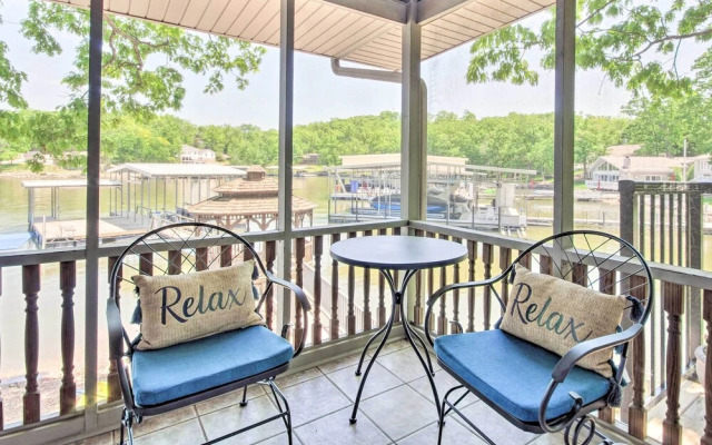 Private Dock: Home on Lake of the Ozarks