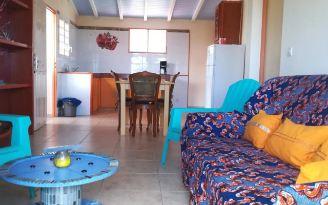 Haut de villa avec vue sur la mer