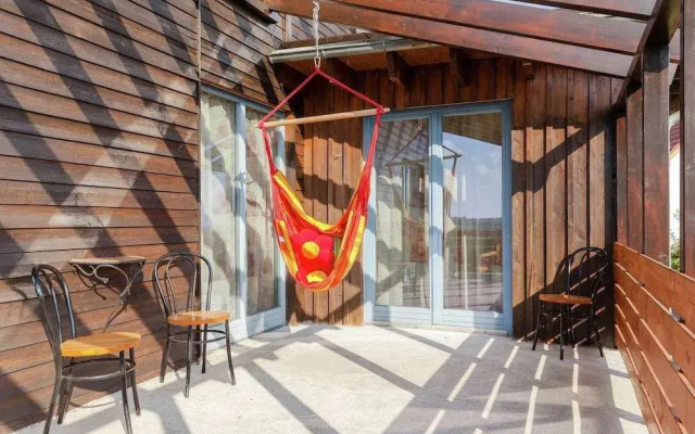 Villa mit Sauna und Garten