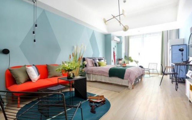 Hefei Binhu New District·Wanda City Subway Station· Locals Apartment 00164200 – Guest Rooms – Hefei