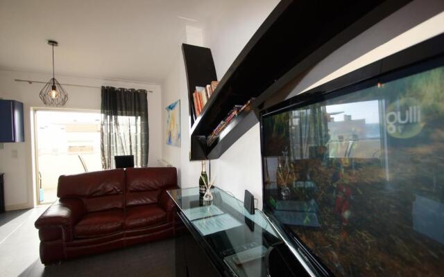 Van Gogh Style Beach