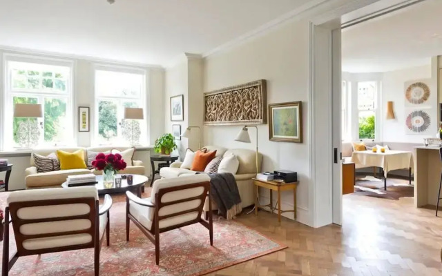 Serene 2 Bed Flat Chiswick Min Monthly Stay