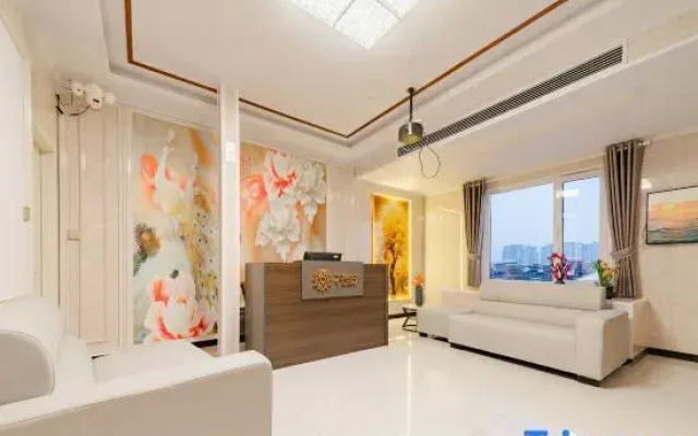 Floral Hotel·Lakeside Mountain Shadow Homestay (Tai'an Daimiao Store)