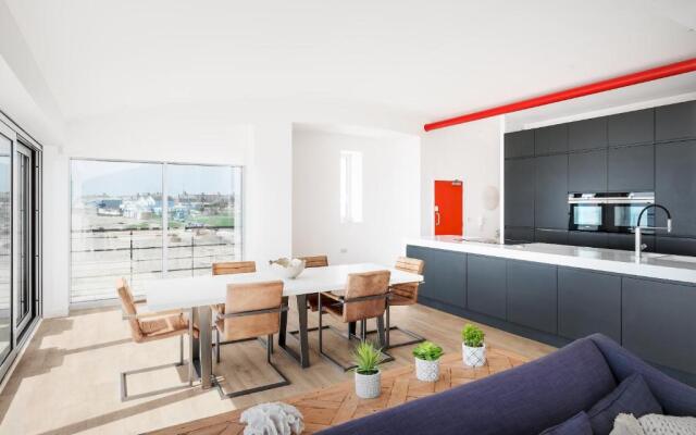 Modern beach apartment