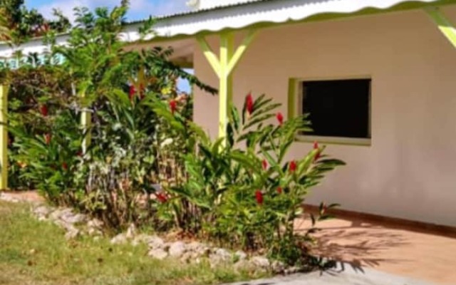 Studio in Capesterre de Marie Galante, with Wonderful Sea View, Enclosed Garden And Wifi - 2 Km From the Beach