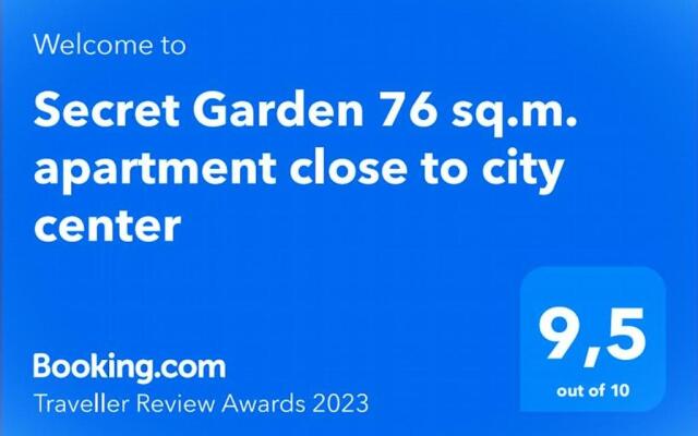 Secret Garden 76 sq.m. apartment close to city center