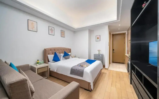 Hantao AI Select International Apartment (Guangzhou Huangpu Dashadong Metro Station)