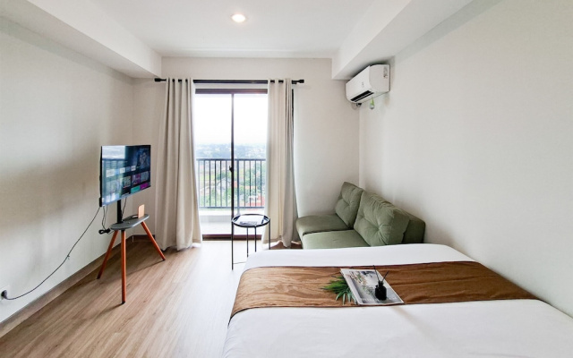 Homey And Minimalist Studio Apartment At Anwa Residence