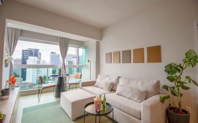 Apartamento em Pinheiros com Piscina